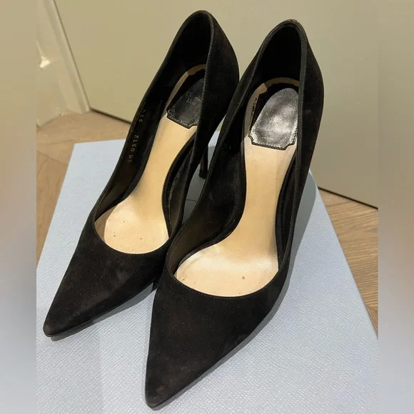 Dior hot sale black pumps